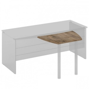 Брифинг-приставка Vasanta V-892 (с опорами 50019) 600х800х750 мм