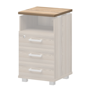 Топ к приставной тумбе Аргентум НТ-320/45 438х444х25