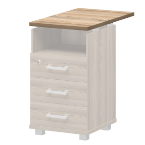 Топ к приставной тумбе Аргентум НТ-320/73 438х730х25