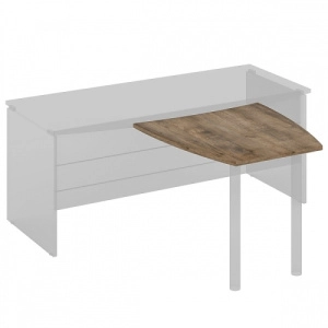 Брифинг-приставка Vasanta V-890 (с опорами 50019) 900х870х750 мм