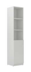 Skyland СИМПЛ Шкаф колонка с глухой малой дверью SR-5U.5(L/R) 386х375х1815
