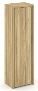 Corner Шкаф высокий узкий COR.SU-1.9 (L) Гикори Песочный Ваниль 600х450х2000
