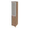 Шкаф высокий узкий правый FIRST KSU-1.2R(R) 401х432х2 (Дуб Табак)