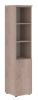 Skyland XTEN Шкаф-колонка полузакрытый XНC 42.5 (L/R) 432х432х1955 (дуб Сонома)