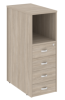 Riva Оникс Тумба 4 ящика завершающая O.R-TV-4 (L/R) 436*767*1185