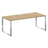 Рива Шифт Стол для руководителя SK.SR-200 2000*900*753 (Тиквуд Светлый - Капучино)