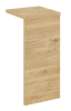 Riva Оникс Накладка прямая высокая O.R-NP.V-78.1 320*327*674 (Тиквуд Светлый )