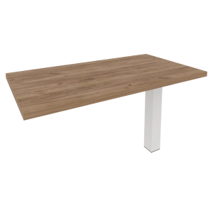 Брифинг-приставка для прямоугольного стола (опора LT-710 в комплекте) FIRST KB-5 1300х700х765