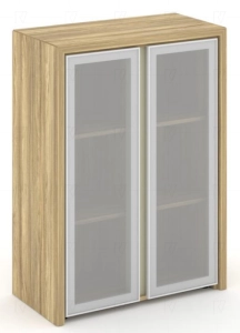 Corner Шкаф средний широкий COR.ST-2.4R Гикори Песочный Ваниль Сатин 900х450х1231