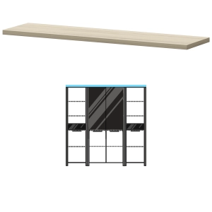 Топ декоративный Акцент Lux КТ-76.38