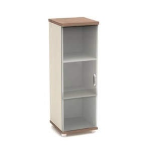 Шкаф узкий стекло К-56 (430х442х1282)