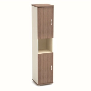 Шкаф узкий с открытой секцией К-12 (430х442х2076)
