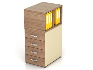 Тумба высокая (набор №4) К14 (420х670х1115)
