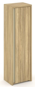 Corner Гардероб узкий COR.GB-1 (R) Гикори Песочный Ваниль 600х450х2000