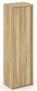 Corner Гардероб узкий COR.GB-1 (L) Гикори Песочный Ваниль 600х450х2000