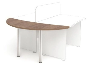 Приставка (набор №6) К45 (600х1650х740) с рифлеными опорами 80мм