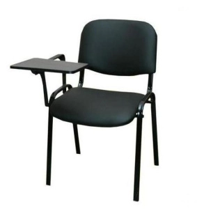 Стул офисный Изо каркас черный со столиком