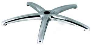 Крестовина для кресла руководителя хром D700