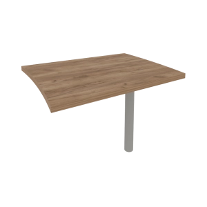 Брифинг-приставка для криволинейного стола (опора КО-1 в комплекте) FIRST KB-3 804x1004x765