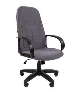 Кресло руководителя CHAIRMAN 727 (ткань серая)