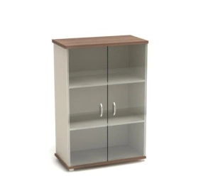 Шкаф низкий стекло К-3 (854х445х1310)