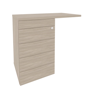 Тумба приставная ONIX O.TPU-4 TIP 842х460х750 