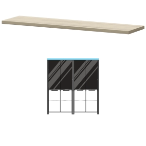 Топ декоративный Акцент Lux КТ-74.38 