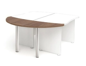 Приставка (набор №5) К76 (580х1620х740) с опорами хром 55мм