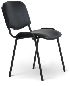 Стул офисный Изо каркас черный