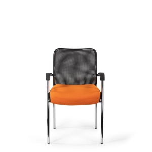 Стул офисный Афродита люкс хром